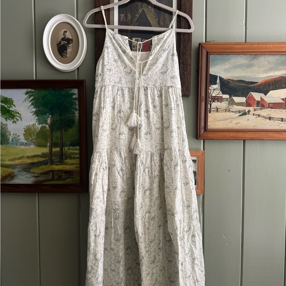 Christy Dawn Petunia Dress in Blueberry Ditsy
